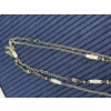 Image 5 : 4 Necklaces - 1 Bracelet - Solid Chain Nekclaces - Chunky Necklaec - Beeded bracelet 