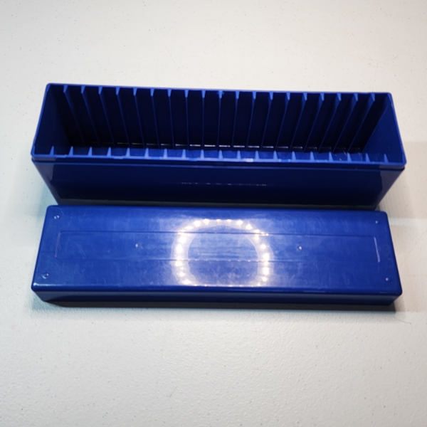 Blue Coin Slab Storage Container - Hold 20 Standard Slabs
