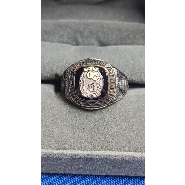 LGB Sterling Silver "Past Governor Of The Royal Order Of Moose" Ring - Size: 11- Total Weight: 11.3g