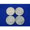 Image 2 : x4 1968/1967 40% Silver Kennedy Half Dollars - FV: $2.00