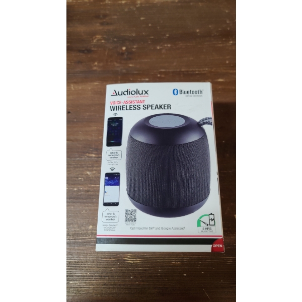 Audiolux Bluetooth Wireless Speaker/ Voice Assistant 