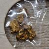 Image 2 : (4) Natural Placer Gold Nuggets - Weighing 2.9g