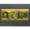 Image 1 : 22 kt Gold $100 bill - in Plastic Cover