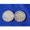 Image 2 : 2 - 90% Silver Walking Liberty Half Dollars FV: $1.00