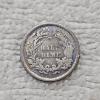 Image 3 : 1860 90% Silver Seated Liberty Half-Dime FV: $.05