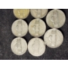 Image 4 : 11 Assorted Silver Wartime Nickels - Face Value $0.55