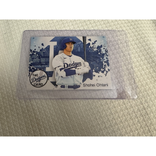 Shohei Ohtani Los Angeles Dodger First Card Limited Edition 626/1,000 - Mint Condition