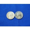Image 1 : Two Silver Washington Silver Quarters - 1961-D & 1960-D