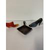 Image 1 : Small Cast Iron Skillet & 2 Glass Slippers - Perrera Stiletto 