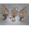 Image 1 : Three Gorgeous Matching Cast Iron Electric Light Wall Sconces 