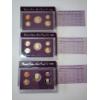 Image 1 : x3 United States Mint Proof Sets: 1988, 1989, 1990 With Original Packaging & CoA