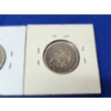 Image 6 : 2 RARE U.S. Silver Seated Liberty Quarters: 1840-O Variety 1 NO MOTTO and 1875 Variety 4