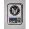 Image 3 : 2002-W Silver 1 Oz PROOF American Eagle NGC PF70 ULTRA CAMEO GRADED Round From West Point Mint