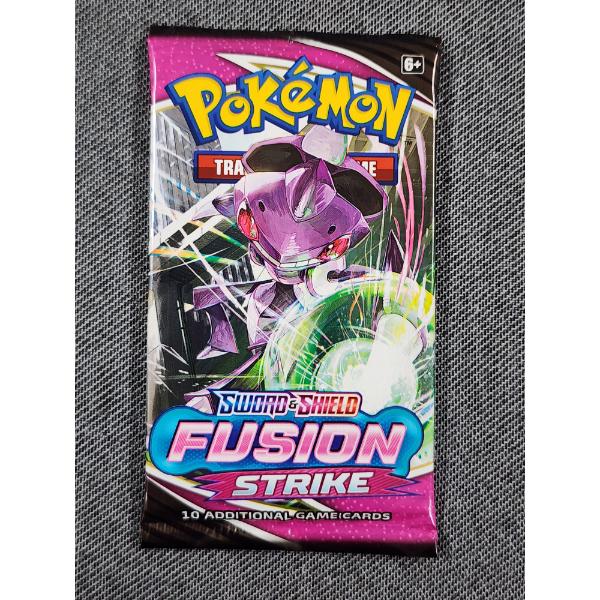 SEALED Pokemon Sword & Shield Fusion Strike 10 Card Booster Pack