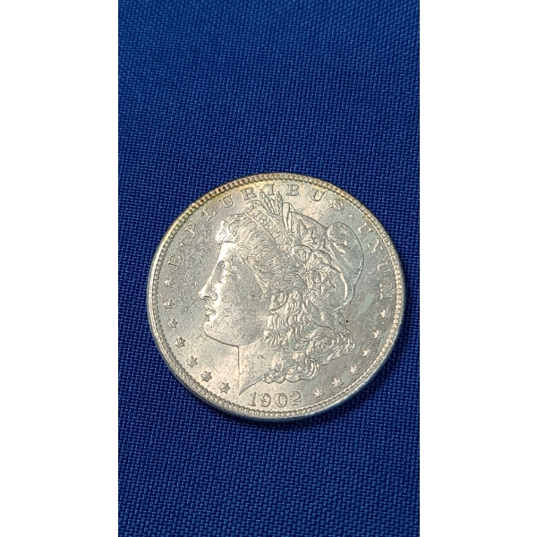 1902-O Silver Morgan Dollar - Beautiful Coin With Light Toning