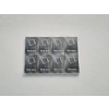 Image 3 : 8 - Valcambi Suisse 1 Gram .999 Fine Silver Bars - Mint Condition