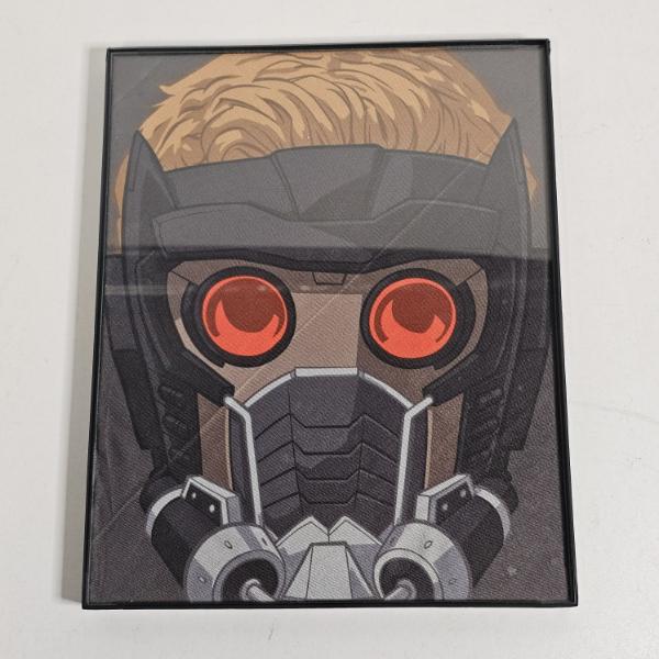 Guardians Of The Galaxy Star-Lord Framed Glass Art, 8x10"