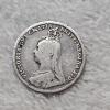 Image 1 : Great Britain Victoria 92.5% Silver Coin from the late 19th century
