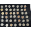 Image 1 : 	Unique Coin Collection Of Various Sizes And Face Values, 42 Coins - Mint Condition