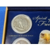 Image 7 : World Reserve Spirit of Freedom Coin Collection - Including Silver - in Display Box 