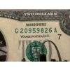 Image 2 : 2003 United States Jefferson MISSOURI $2.00 Bill In Hard Case Holder - Mint Condition - RARE