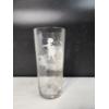 Image 3 : Vintage Mary Gregory Hand-Painted Enamel Clear Glass With Gold Rim