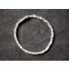 Image 1 : Beautiful Diamond 10K White Gold Bracelet Weighing 8.7 Grams