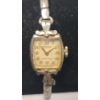 Image 2 : Vintage Gruen Precision Mechanical Cocktail Watch With 14K Gold Case & Gold Filled Band -Weight: 14g