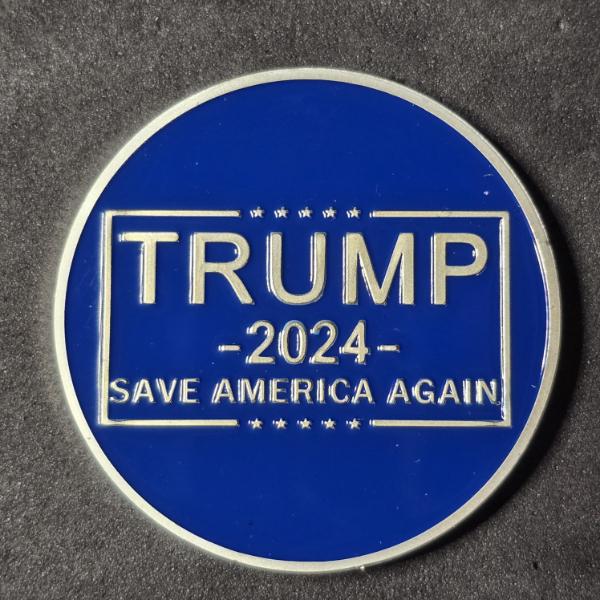 Trump 2024 Save America Again Challenge Coin