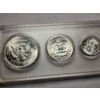 Image 7 : 1964 Coin Set in Holder Ft. $0.85 Face Value in 90% Silver 