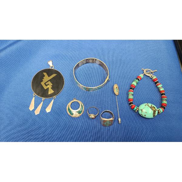 Assorted Jewelry Lot With Sterling Silver - Weight: 88.9g