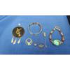 Image 1 : Assorted Jewelry Lot With Sterling Silver - Weight: 88.9g