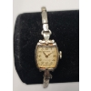 Image 1 : Vintage Gruen Precision Mechanical Cocktail Watch With 14K Gold Case & Gold Filled Band -Weight: 14g