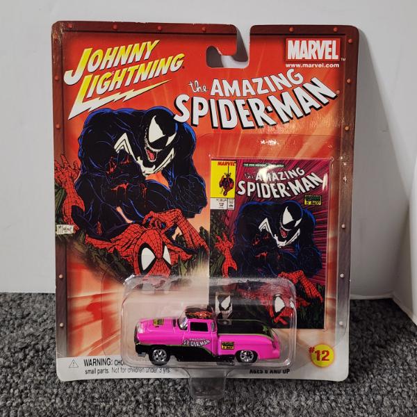 Johnny Lightning The Amazing Spider-Man Diecast Toy Truck #12  ~ NEW IN BOX!