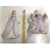 Image 2 : Seven Highly Collectable Beautifully Detailed Franklin Mint Flower Maiden Ceramic Figurines In Great