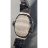 Image 3 : Vintage Eden Swiss Made 17 Jewel Bangle Watch Blue Enamel Floral Cover Flip Cover - Untested