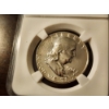 Image 2 : VERY NICE 1961 United States Franklin 90% Silver Half Dollar in Slab Case!
