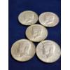 Image 2 : Five Assorted 40% Silver U.S. Kennedy Half Dollars ~ Face Value: $2.50