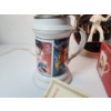 Image 4 : Elvis Presley Collectibles: Postcard Stein, Mugs, Car, Working Light-Up Sign