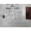 Image 14 : Antique Knights Templar Masonic Sword with Scabbard + Original Ohio Paperwork & Photo