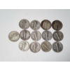 Image 6 : Lot of 13 Assorted Years 90% Silver Mercury Dimes Face Value: $1.30
