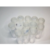 Image 2 : Lot of 13 Clear Plastic Coin Storage Tubes for Pennies
