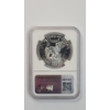 Image 3 : NGC 1971-S PF 68 CAMEO 40% Silver Eisenhower Dollar With Facsimile Eisenhower Signature 