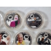 Image 3 : 10 Assorted BATMAN DC Comics Colorized Collectible Coins in Capsules