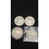 Image 4 : 1917-S, 1939-S, 1943, 1944-S 90% Silver Walking Liberty Half Dollars - Face Value: $2.00