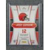 Image 3 : 2018 Panini No.CG-JG Josh Gordon Patch Card NUMBERED 21/25