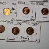 Image 12 : Lot of 32 Assorted Lincoln Wheat Cents - 1950's - Various Conditions & Errors - Face Value: $0.32