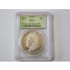 Image 1 : PCGS MS62 Graded 1883-O Morgan Silver Dollar - Older Green Label Slab