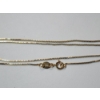 Image 3 : Helzberg Diamonds 14K Gold 24" Box Chain Necklace With Original Paperwork TW: 1.8g