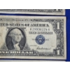 Image 7 : x4 United States 1957 Blue Seal $1 Silver Certificates FV: $4.00